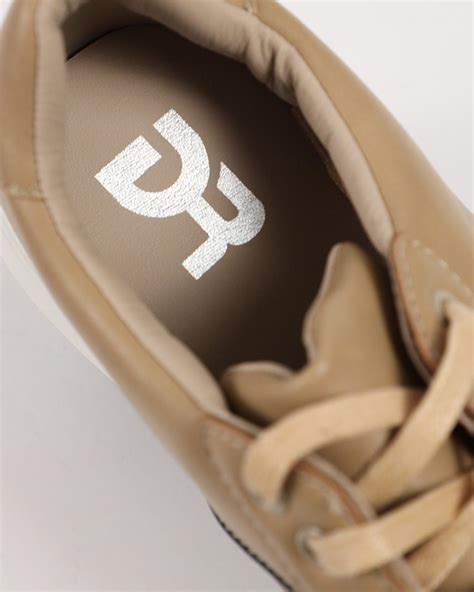 Beige Leather Shoes - Daraghmeh