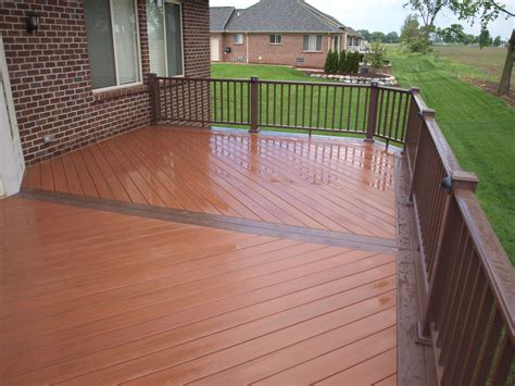 Azek Deck Railing : Azek Deck w/Aluminum Railing, Batavia Ohio area ...