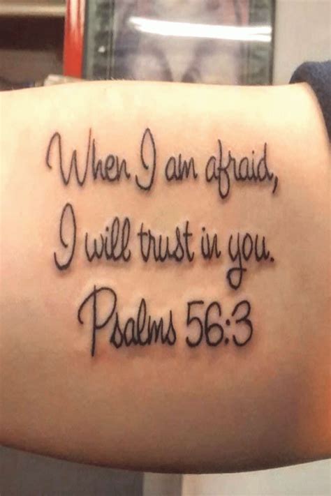 Psalm 31 Tattoo