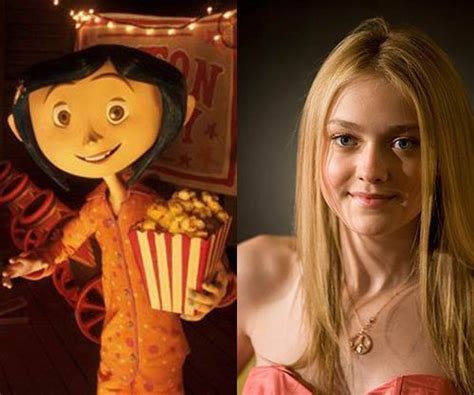 Coralline Jones in "Coraline"- voiced by Dakota Fanning. | Coraline, Dakota fanning, Character