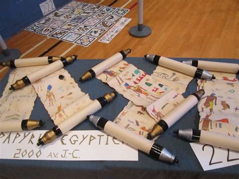 Egyptian scrolls from papyrus. | Ancient Egypt crafts | Pinterest | Our ...