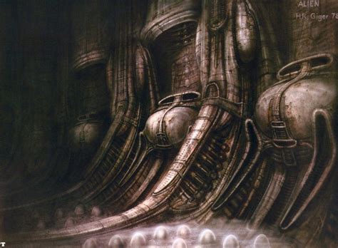 The Original "Alien" Concept Art Is Terrifying | Hr giger art, Giger art, Hr giger