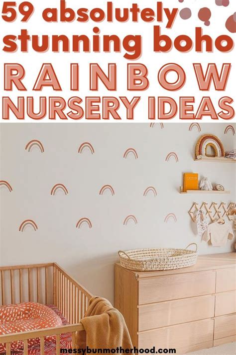 Girls Nursery Rainbow, Neutral Rainbow Nursery, Girl Nursery Colors ...