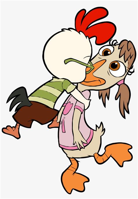 Chicken Little Abby Mallard Kiss Clipart Png - Chicken Little Abby Cluck - Free Transparent PNG ...