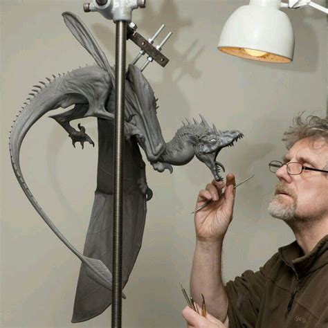 Pin by jessi mullin on Random Art 2 | Dragon sculpture, Realistic ...