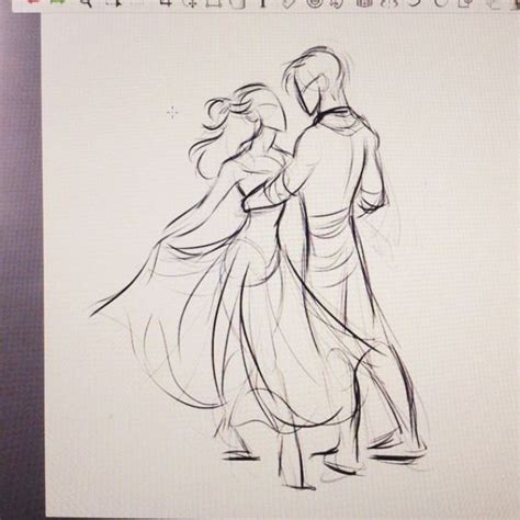 40 Romantic Couple Pencil Sketches and Drawings – Buzz16 | Sketches, Dancing drawings, Romantic ...