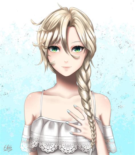 Blonde braid girl by Ebbigames24 on DeviantArt