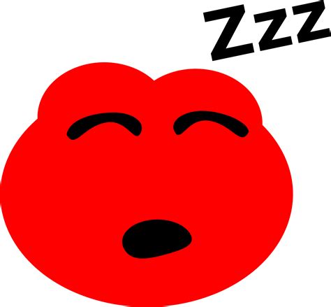 Clipart - Blob Sleeping - Circle - Png Download - Full Size Clipart ...