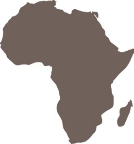africa map clip art - Clip Art Library