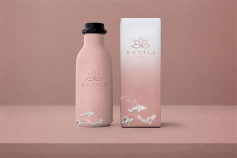 Bottle product mockup psd beauty | Premium PSD Mockup - rawpixel