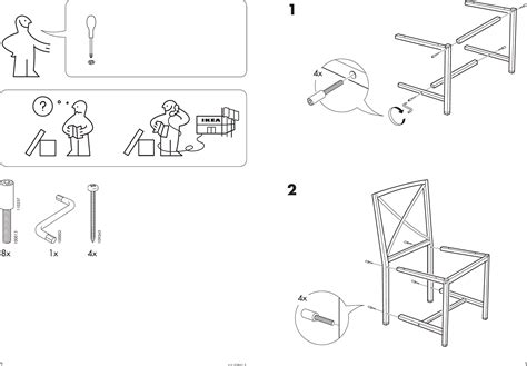 Ikea Granas Chair Assembly Instruction