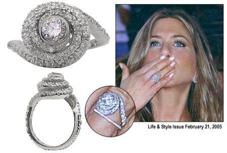 Jennifer Aniston Brad Pitt Wedding Ring