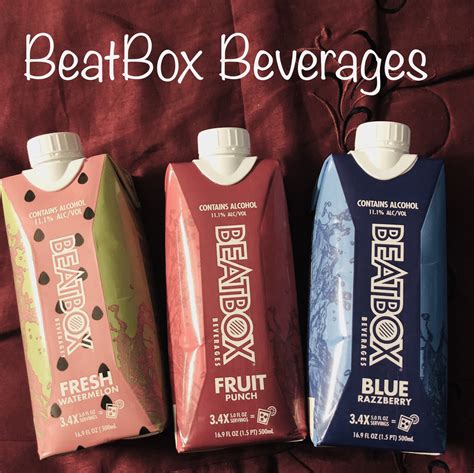 Meet BeatBox Beverages, It's like An Adult Juice Box! - BB Product Reviews