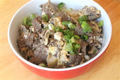 Tiffany Harvey: Gyudon - Japanese Beef & Egg Over Rice