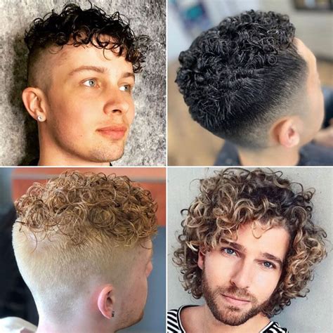 40 Popular Perm Hairstyles For Men in 2024 | Permed hairstyles, Curly ...