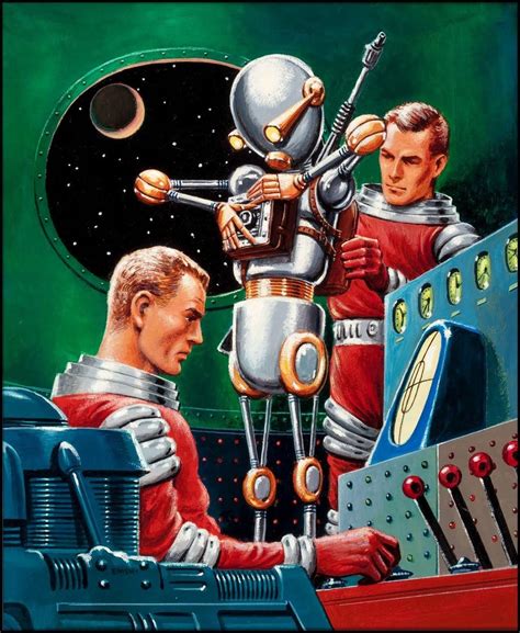 Retro futurismo Sci-Fi | Science Fiction vintage | Ilustraciones retro ...