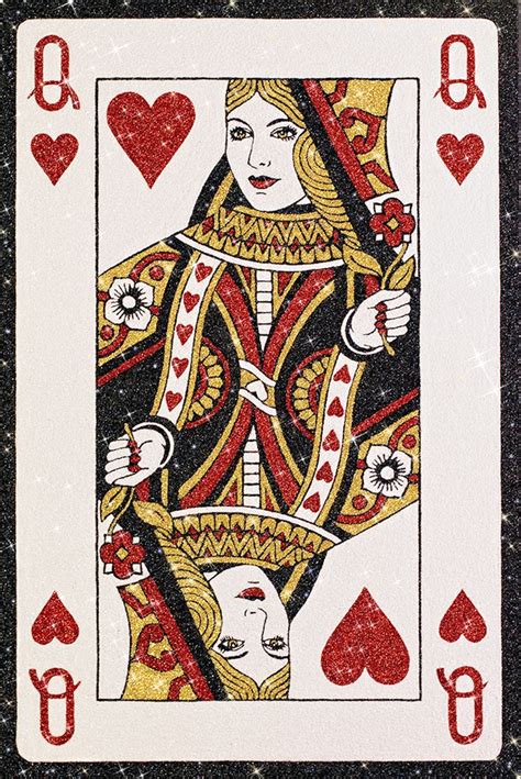 Queen of Hearts, Camomile Hixon. 1stdibs. diane birdsall gallery | Playing cards art, Queen of ...