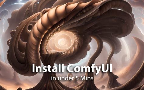 Install ComfyUI in Under 5 mins | Weird Wonderful AI Art