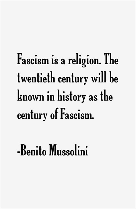 Benito Mussolini Quotes & Sayings