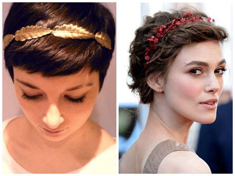 MEtal-Headbands-for-Short-Hair | Headbands for short hair, Headband hairstyles, Short hair styles