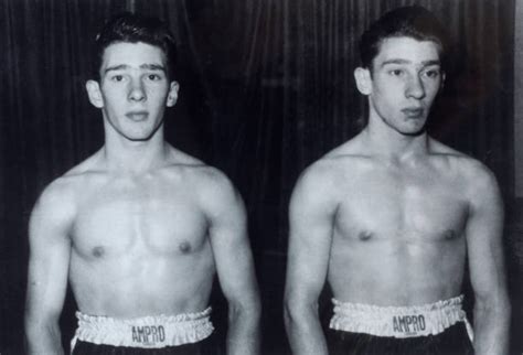 Crime. London, England. September 1951. The Kray Twins enjoyed boxing ...