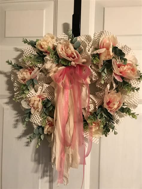 Rag wreaths | Rag wreath, Homemade wreaths, Floral wreath