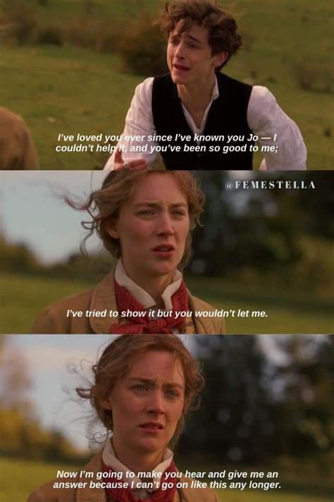 Little Women Movie 🎬 | Romantic movie quotes, Favorite movie quotes ...