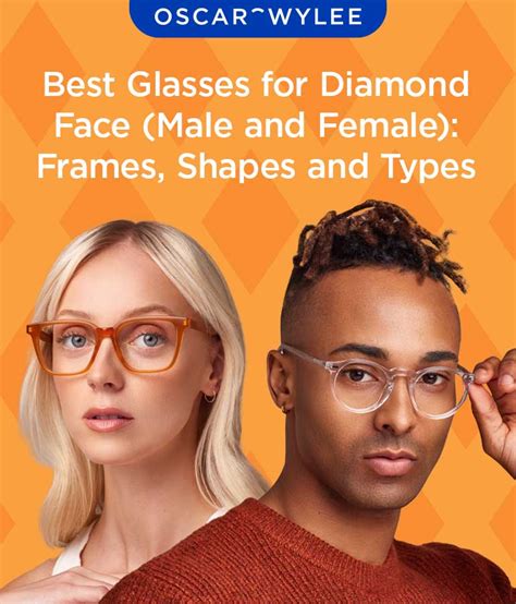 Best Glasses for Diamond Face (Male and Female): Frames, Shapes and Types