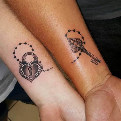 55 Attractive Key Wrist Tattoos