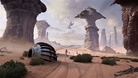 Alien Planet, Sergey Avtushenko | Alien planet, Sci fi landscape, Alien worlds