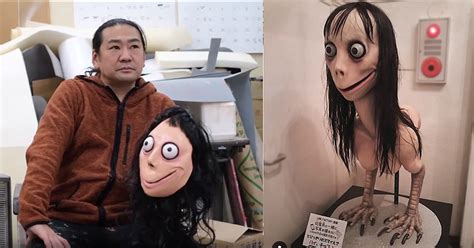 Momo sculpture destroyed by Japanese creator in 2018, but he kept 1 eye - Mothership.SG - News ...