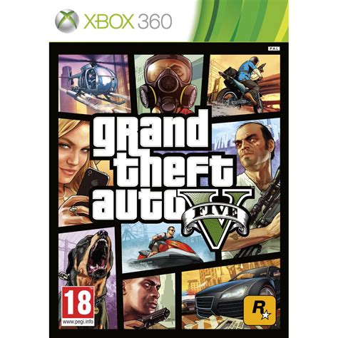 GTA V: la copertina europea in versione Xbox 360
