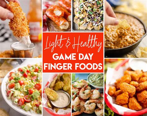 25 Healthy Game Day Finger Foods