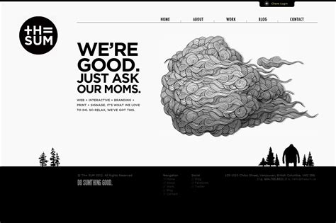 Sites minimalistas e inspiradores | Design Culture