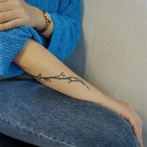 Tree Branch Tattoo Ideas for Nature Lovers