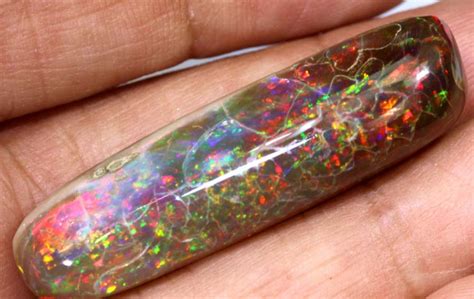 25.96cts- Nevada DARK BASE AMERICAN Opal Specimen Inv-1333-Boyd