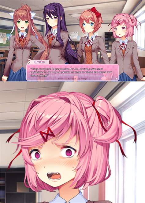 Suddenly glad that the festival never happened, | Doki Doki Literature Club | Know Your Meme