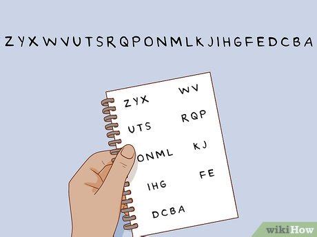 How to Learn the Alphabet Backwards: 3 Easy Tricks