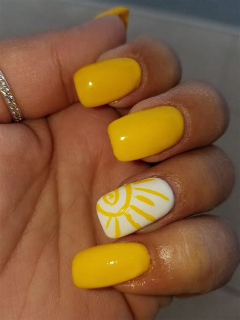 Top 27+ Sunshine Nail Designs You Must Try in 2024