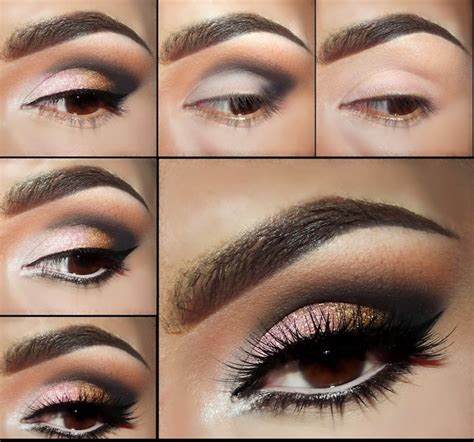 Eye Makeup Tutorial For Hooded Eyes Step By Step : Pink Makeup Eye ...