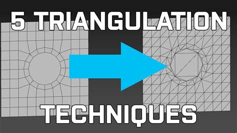 3Ds Max - 5 Techniques to Triangulate your Mesh - YouTube