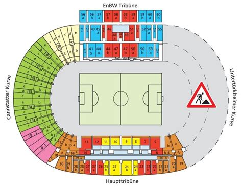 Mercedes-Benz Arena – Sitzplan