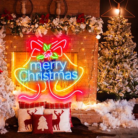 Merry Christmas Light Decoration LED Neon Sign