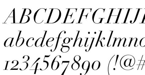 Linotype Didot Italic Oldstyle Figures Font Download Free / LegionFonts