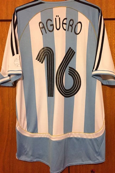 Easy Return Z ROMAN RIQUELME ARGENTINA AWAY RETRO SOCCER JERSEY 2006 A ...