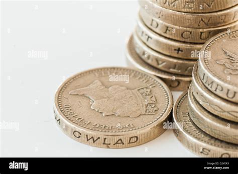 British pound coins Stock Photo - Alamy