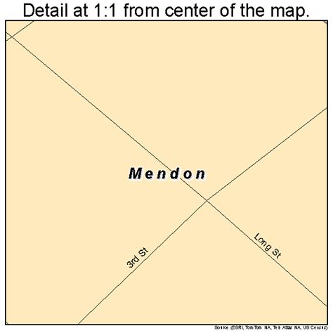 Mendon Missouri Street Map 2947288