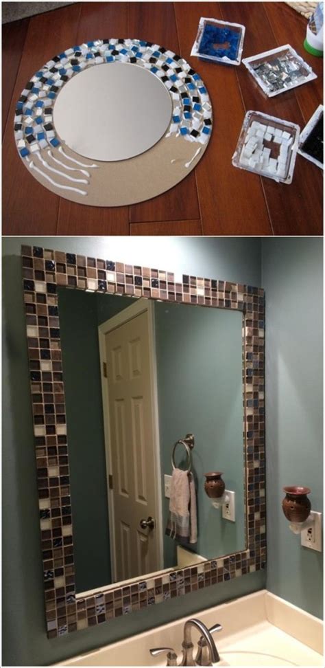 How About Making a DIY Mirror for Your Bathroom?