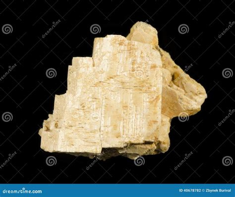 Crystal of K-feldspar stock photo. Image of background - 40678782