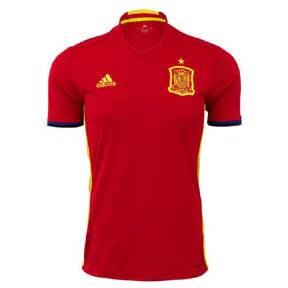 adidas Spain Soccer Jersey (Home 16/17) @ SoccerEvolution